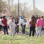 Río Cuarto: estudiantes y vecinos transformaron un microbasural en el barrio 400 Viviendas