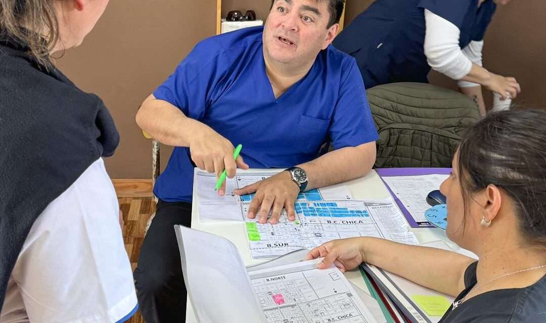 Villa Huidobro: Estudiantes de Enfermería realizan un relevamiento comunitario