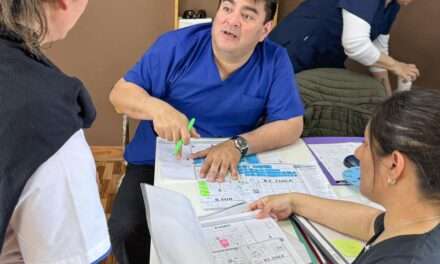 Villa Huidobro: Estudiantes de Enfermería realizan un relevamiento comunitario