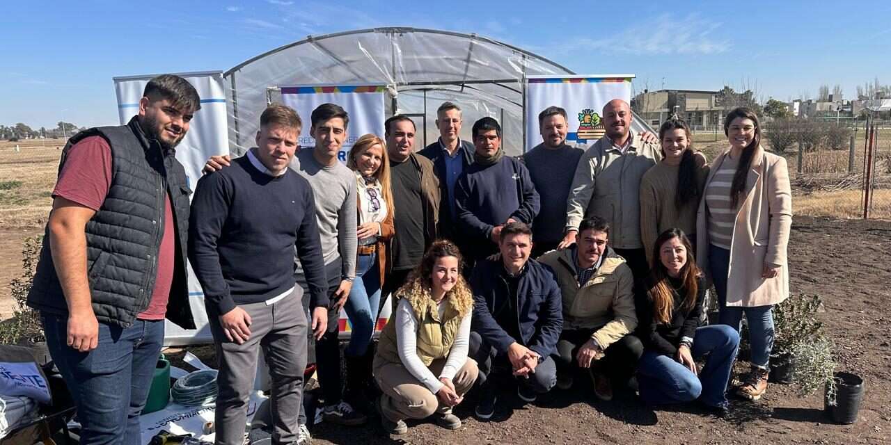 Las Higueras inauguró su Vivero Municipal con respaldo provincial
