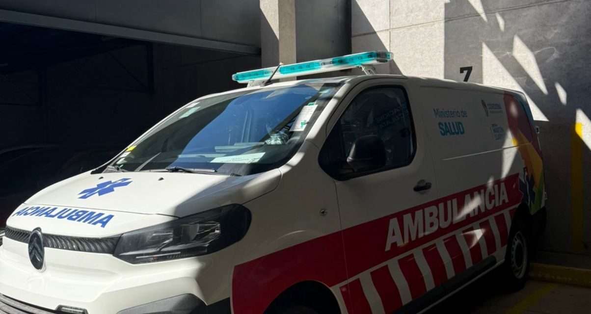 Italó incorporó una nueva ambulancia