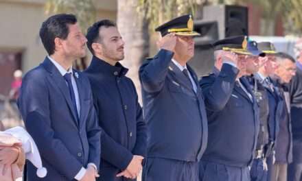 Villa Nueva rindió homenaje al General Don José de San Martín en el 175° aniversario de su paso a la inmortalidad