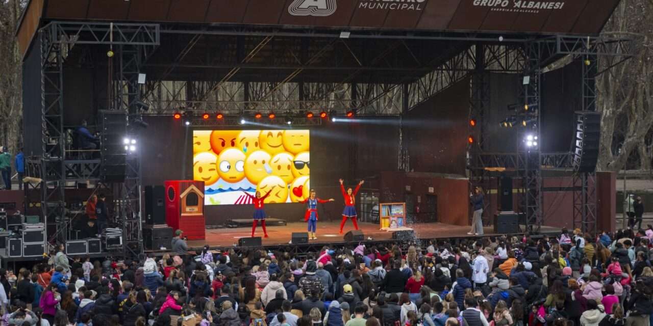 Río Cuarto: El Parque Sarmiento vivió una verdadera fiesta por el Día de las Infancias