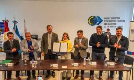 La Provincia entregó el primer sello de sostenibilidad al Parque Industrial San Francisco