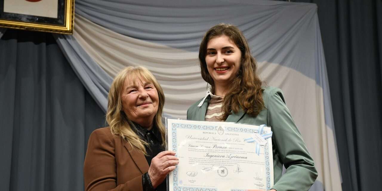 La UNRC entregó 111 diplomas en la 311ª colación de grado