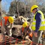 Las Higueras: Inició la obra de gas natural en barrio San Francisco