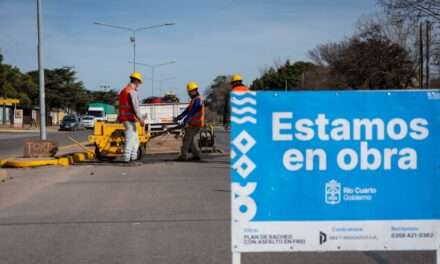 Río Cuarto: Múltiples frentes de obra por el Plan Intensivo de Mantenimiento de Calles