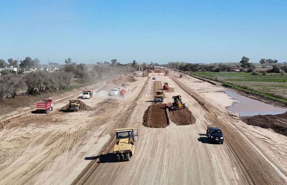 Circunvalación de Villa María – Villa Nueva: Se completó el 85% de la obra
