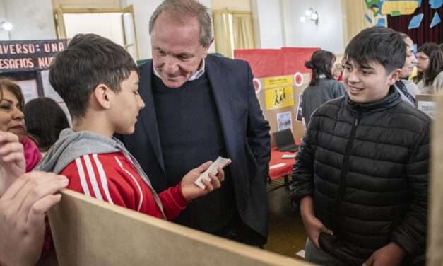 Río Cuarto: De Rivas participó de la 57° Feria de Ciencias en colegios de la ciudad