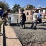Villa Nueva sigue adelante con el plan de pavimentación en distintos barrios
