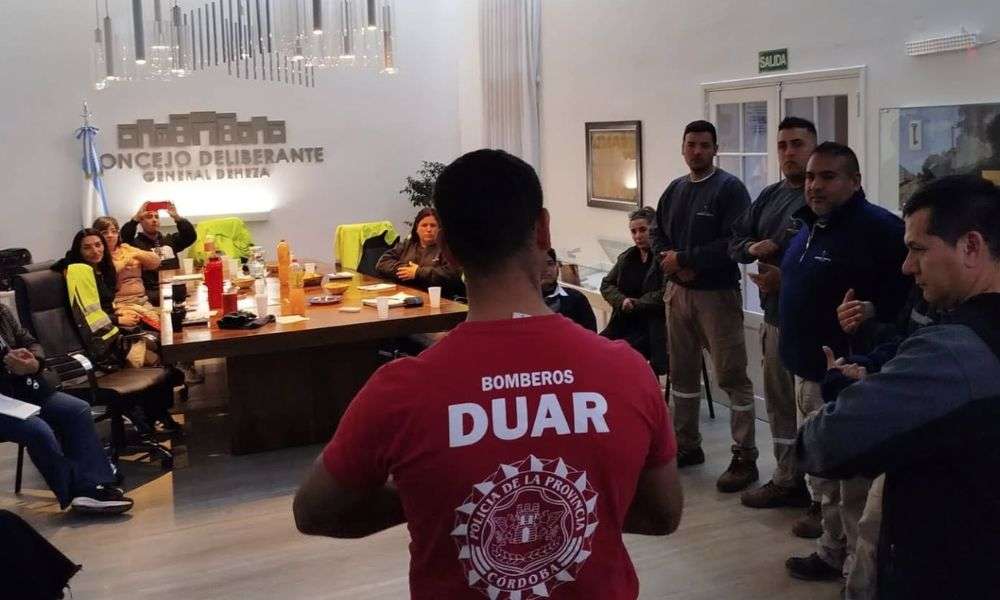 Capacitación en General Deheza para mejorar la respuesta en emergencias