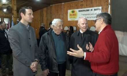 Bulnes celebró su 119° aniversario con anuncios de obras y respaldo provincial