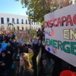 Protestas en Córdoba y el país, contra el veto de Milei a la Emergencia en Discapacidad