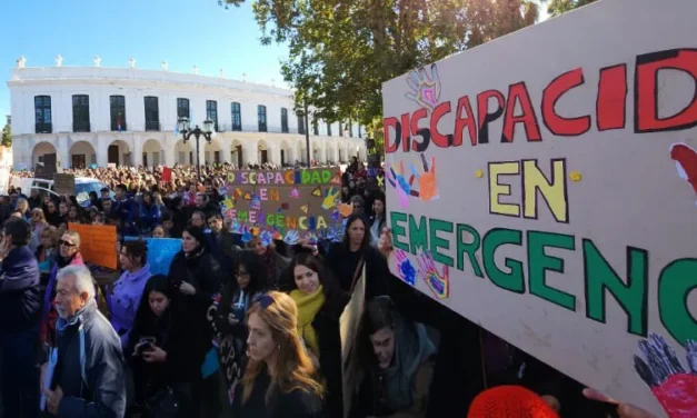Protestas en Córdoba y el país, contra el veto de Milei a la Emergencia en Discapacidad
