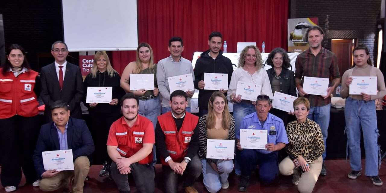 Más de 200 personas se capacitaron en RCP y Primeros Auxilios en Embalse