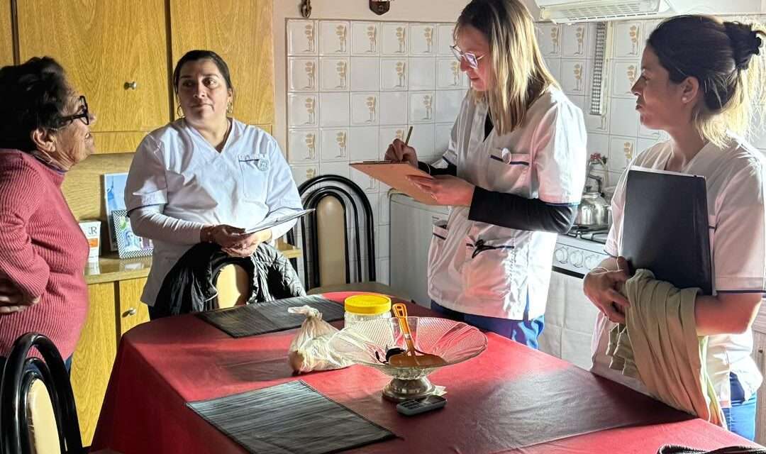 Villa Huidobro: Estudiantes de Enfermería realizaron un relevamiento sobre adultos mayores