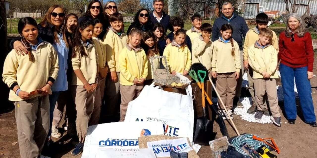 El subsecretario de Biodiversidad visitó La Carlota y recorrió proyectos ambientales