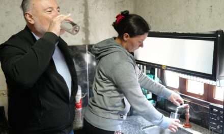 Villa María: Accastello inauguró la obra de agua potable en Los Chaleses