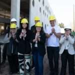 Los legisladores recorrieron la obra de la sede de la Universidad Provincial en Laboulaye