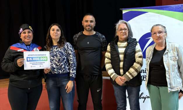 Buchardo recibió importantes aportes económicos para sus instituciones