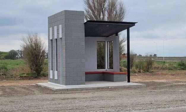 Moldes construye nueva garita en la ruta E-86