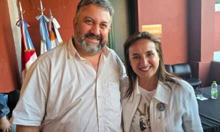 Prunotto recorrió Reducción y entregó aportes a instituciones