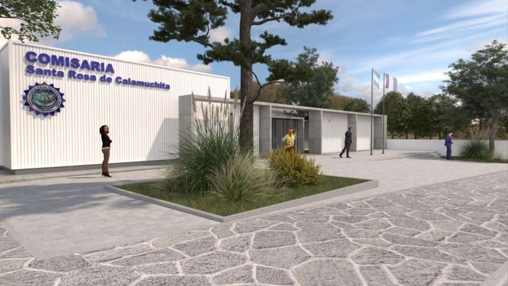 La Provincia ampliará y refuncionalizará la Comisaría de Santa Rosa de Calamuchita