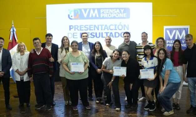 Villa María presentó los proyectos más votados del programa “VM Piensa y Propone 2025”
