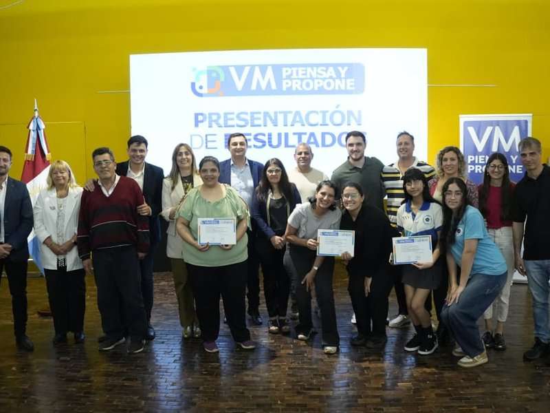 Villa María presentó los proyectos más votados del programa “VM Piensa y Propone 2025”