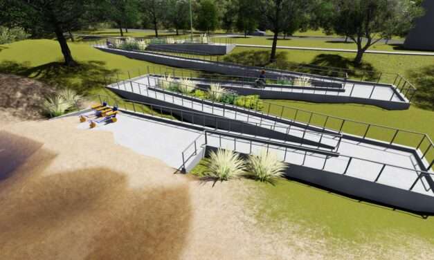 Villa María: Inició la obra de la nueva playa accesible en barrio Santa Ana