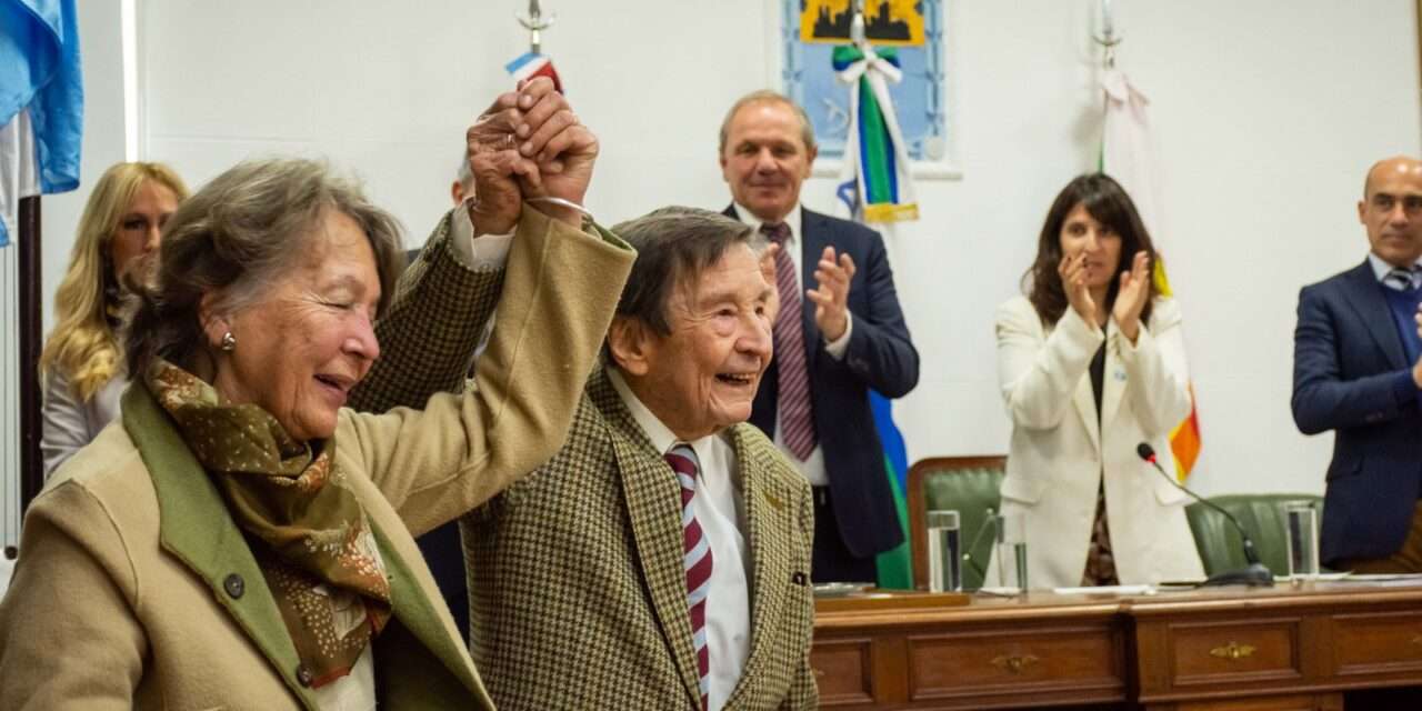 Río Cuarto: El Ingeniero Aldo Rudi fue declarado Ciudadano Ilustre en un emotivo acto