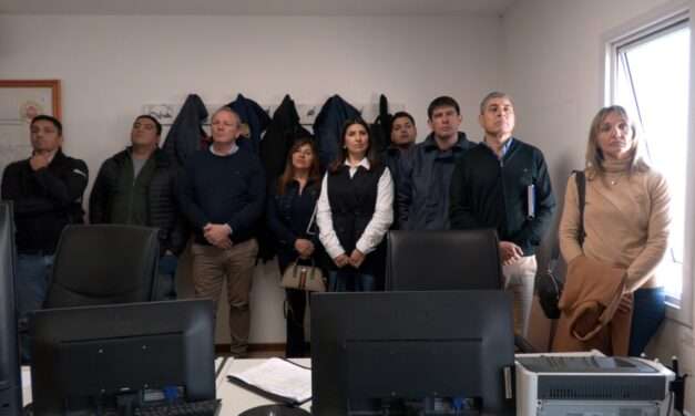 Autoridades de Jesús María y General Cabrera conocieron el trabajo de la Central de Monitoreo de Río Cuarto