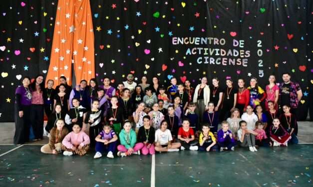 Monte de los Gauchos fue sede de un Encuentro y Competencia de Actividad Circense
