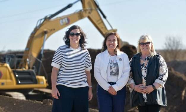 Prunotto y Bisotto recorrieron obras en Reducción