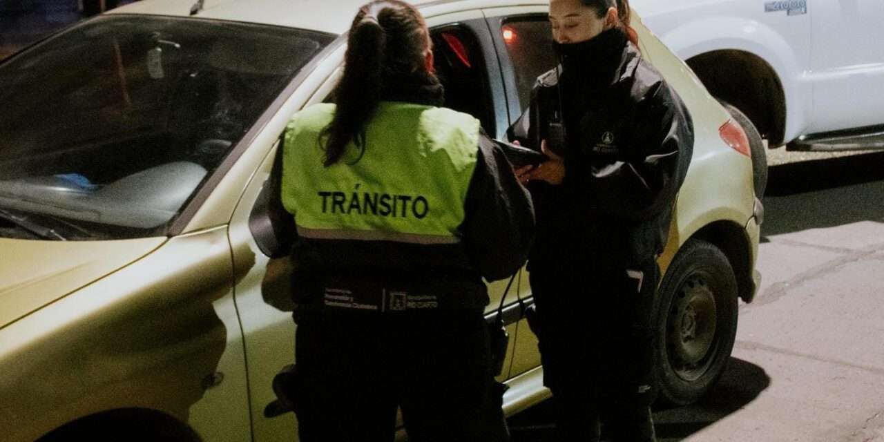 Tránsito: 1.714 infracciones constatadas y más de 250 vehículos controlados en una semana en Río Cuarto