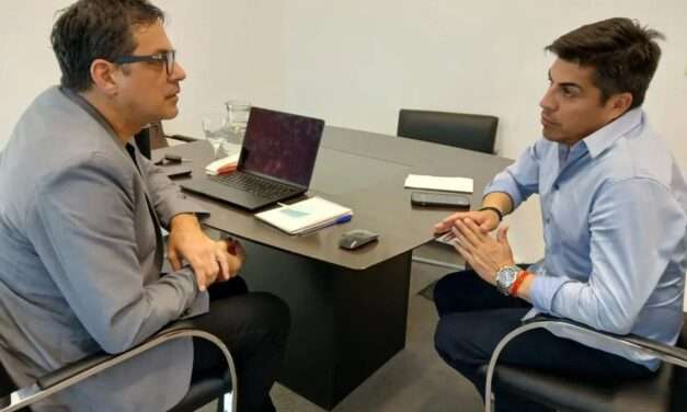 Graglia recibió a Rivarola para fortalecer la gestión territorial