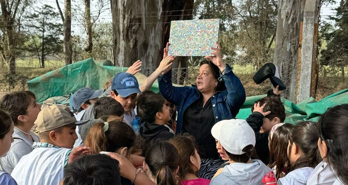 Villa Huidobro: alumnos de 4° grado visitaron el Centro de Reciclado