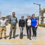 Avanza la obra de adoquinado en el barrio Quirno de Del Campillo