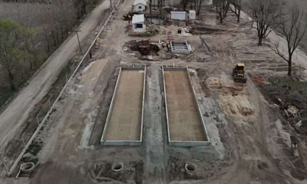 Almafuerte: La Provincia ejecuta la primera etapa de la obra de saneamiento cloacal