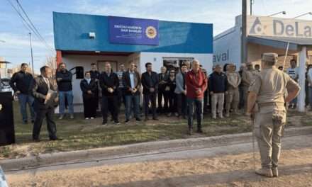 Seguridad Rural: Nueva base operativa y patrulla 0km en San Basilio