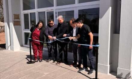 Inauguraron la ampliación del Dispensario Municipal en Achiras