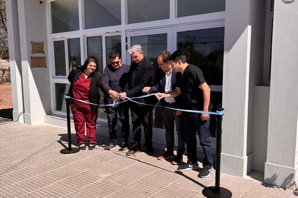 Inauguraron la ampliación del Dispensario Municipal en Achiras