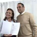 Visita de la Vicegobernadora a Olaeta