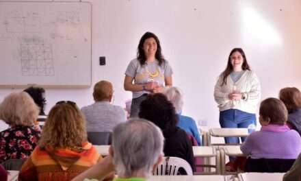 Embalse realizó un taller de estimulación para adultos mayores