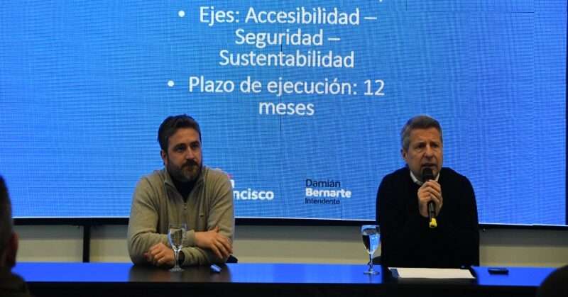 San Francisco: Se refuncionalizará el Parque Cincuentenario con una obra integral y sustentable