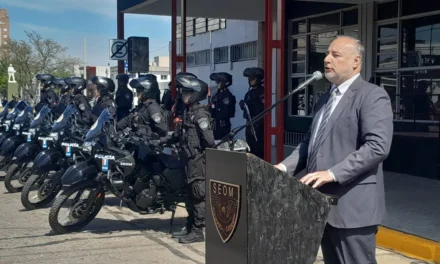 Villa María: Quinteros y Accastello habilitaron la sede del Servicio Especial en Operaciones Motorizadas