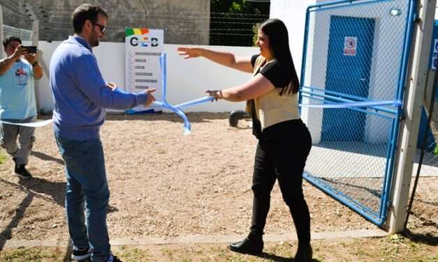 La Cooperativa inauguró nuevo sistema distribución de agua potable en Bengolea