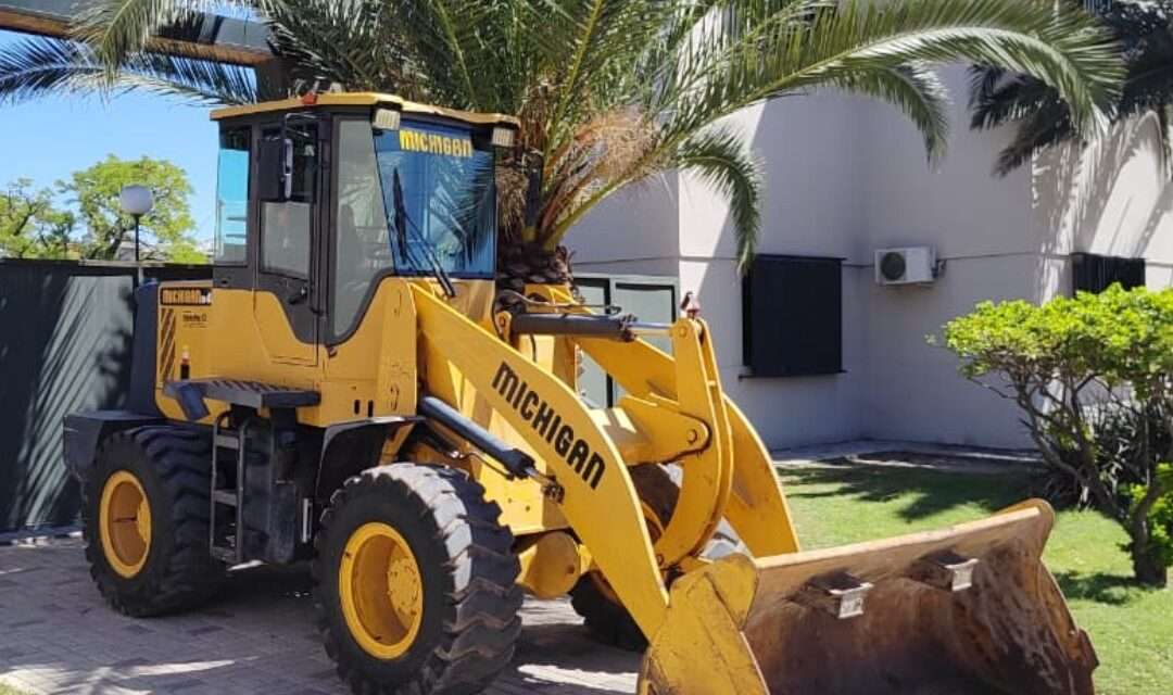 Huinca Renancó incorpora nueva maquinaria al parque automotor municipal