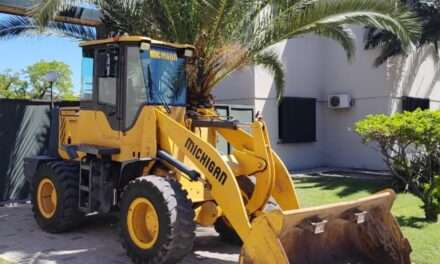 Huinca Renancó incorpora nueva maquinaria al parque automotor municipal