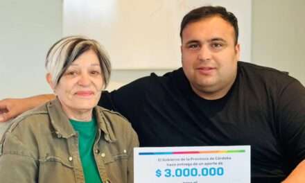 Instituciones de Las Higueras recibieron subsidios del Gobierno Provincial